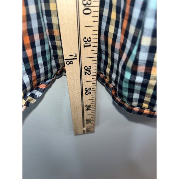 Duck Head Mens Dress Shirt Long Sleeve Plaid Button Down Collar Large - Picture 3 of 6